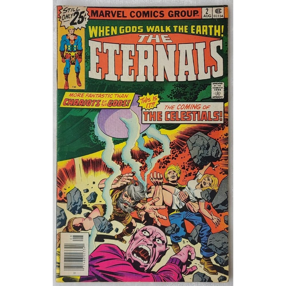 Eternals 2 Marvel Comics 1976 FN Jack Kirby 1st Appearance Ajak Celestials